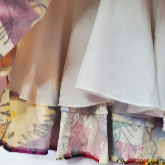 ZR & ZR Women's Colorful Graffiti Dress Size Large - Picture 6 of 12